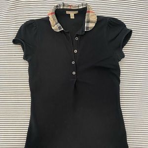 Burberry Brit Short Sleeve Polo Top